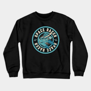 Retro Space Race Crewneck Sweatshirt